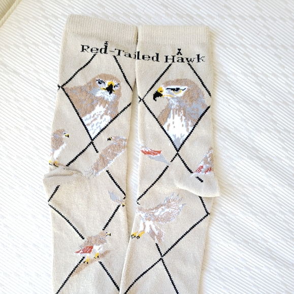 RED TAILED HAWK socks - Picture 3 of 5
